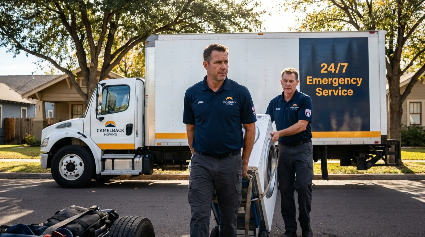 CamelBack Moving crew loading furniture in Cape Canaveral, FL